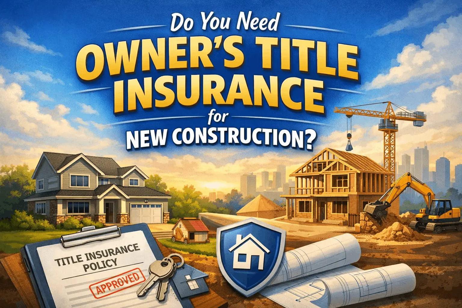 Do You Need Owner’s Title Insurance for New Construction?